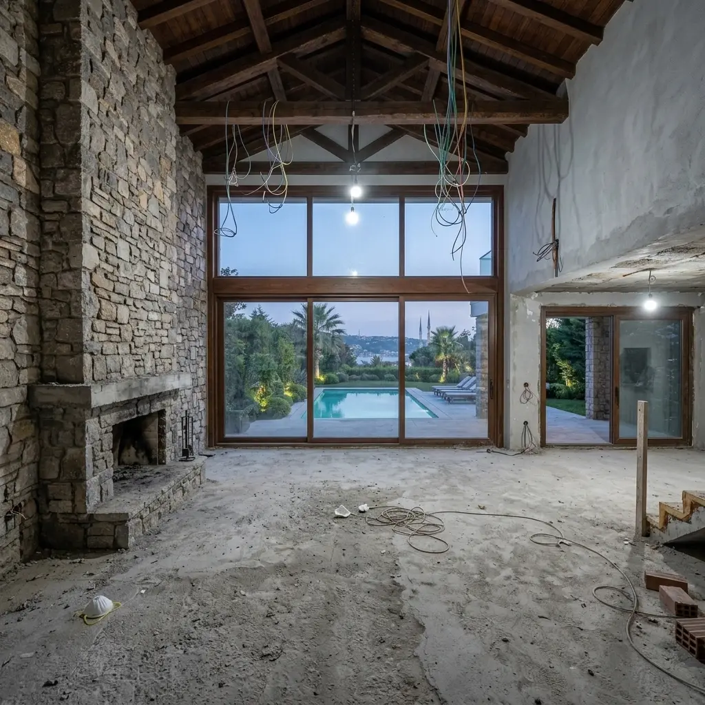 Ev Tadilatı: Müstakil Ev ve Villa Yenileme — Önce