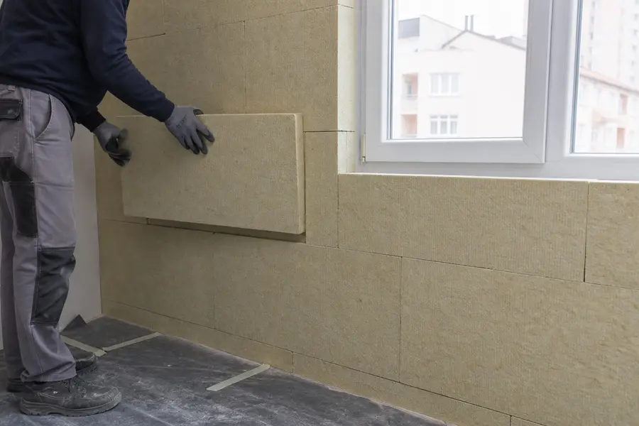 Pencere dönüşlerinde mineral yalıtım levhası uygulaması