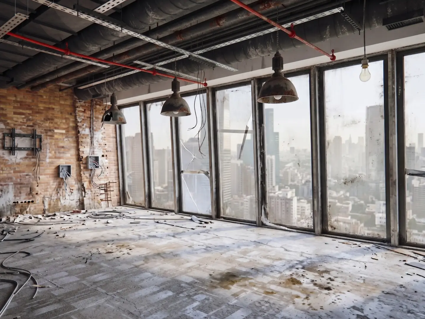 Ofis Tadilatı ve İç Mekân Yenileme — Önce