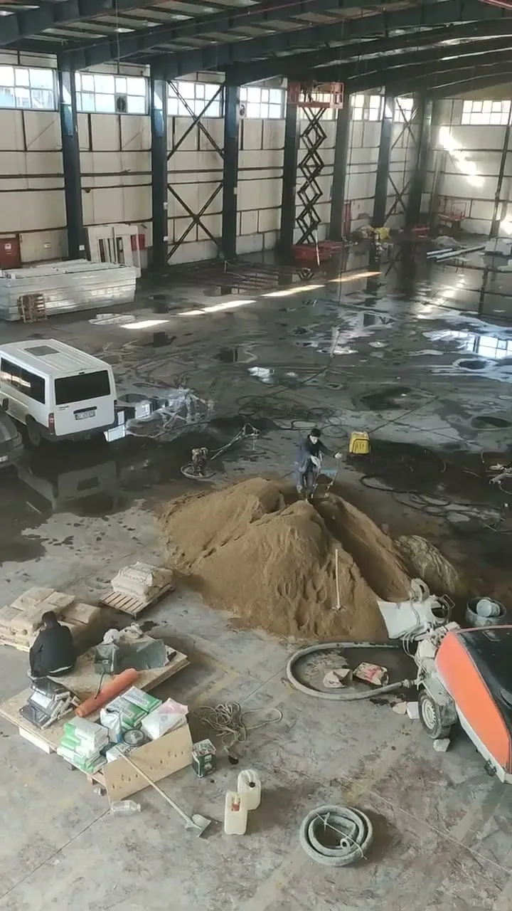 Fabrika Zemin Uygulaması